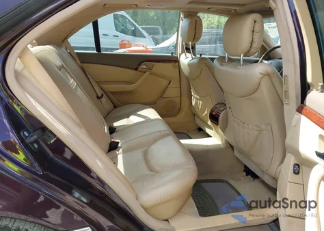 2000 Mercedes-Benz S 430 z USA, uszkodzony, nr VIN WDBNG70J8YA007057